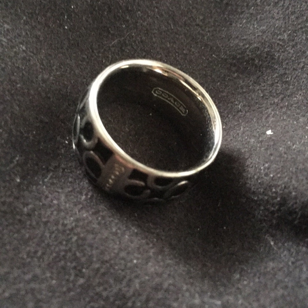 AUTHENTIC Coach ring sz 7 - Picture 2 of 2